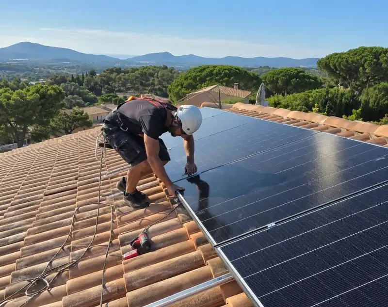 Installateur panneaux solaires Rochefort-Samson — pose photovoltaïque sur toiture